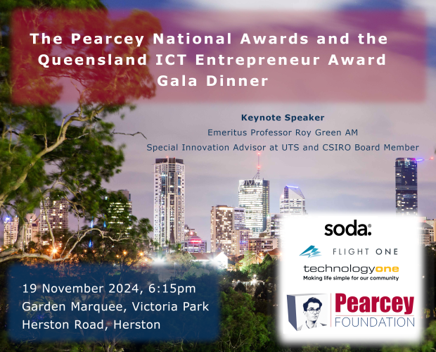 2024 National Pearcey Awards and Queensland Entrepreneur Award Gala Dinner