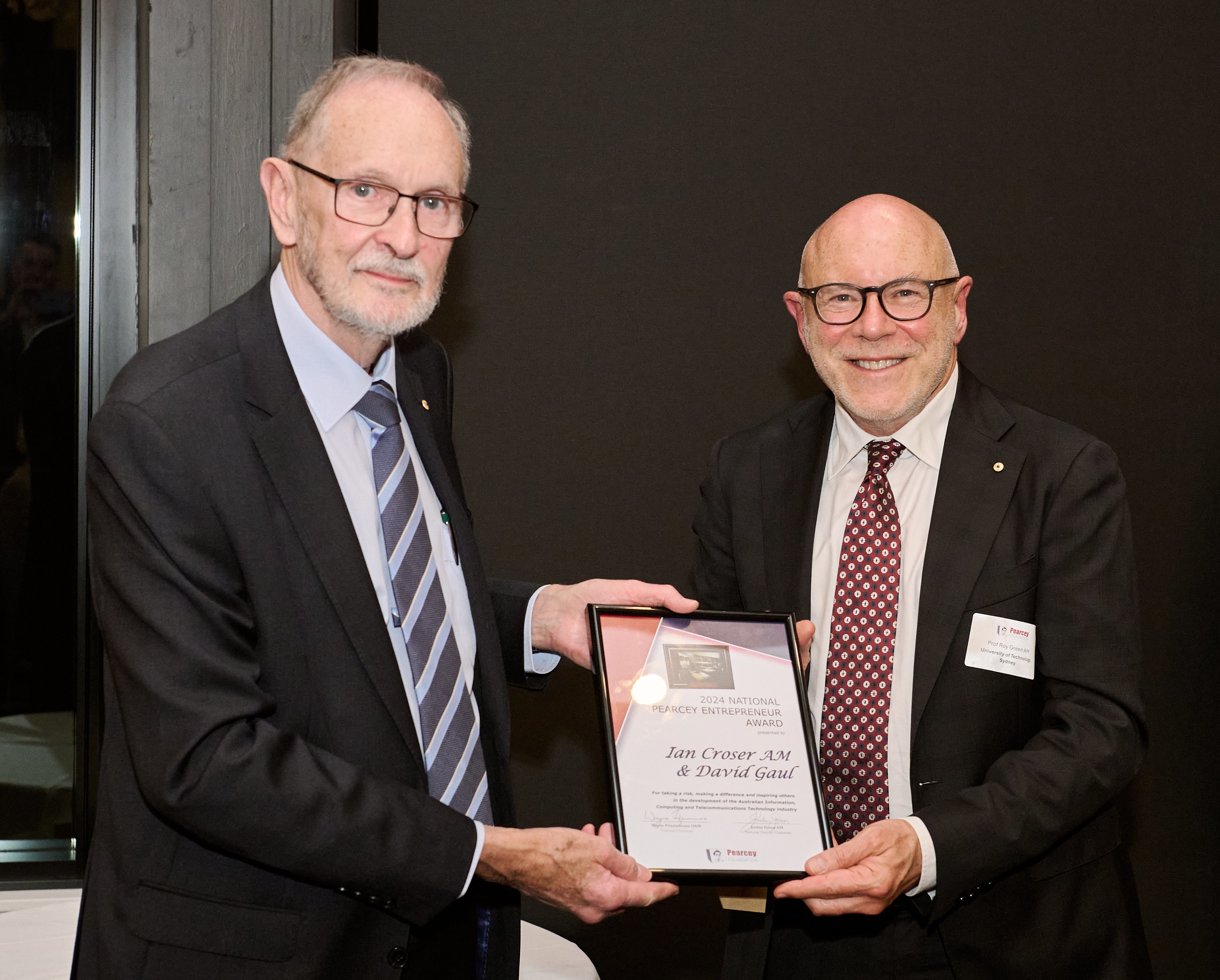 2024 Pearcey Entrepreneur Award